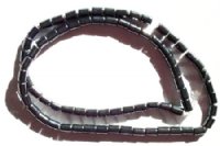 16 inch strand of 5x4mm Hematite Cylinder Beads